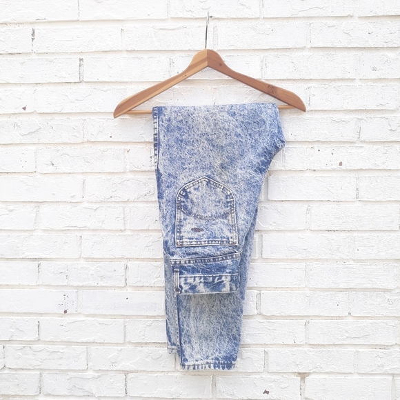 Vintage Chic Highrise Acid Wash Jeans size 7 - Picture 1 of 8